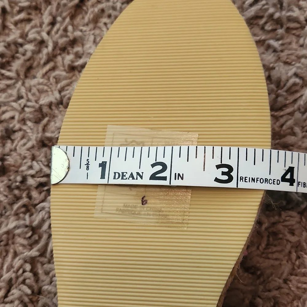 New -Charlie Page Espadrilles - Tropical Print w/Ribbon - Size 6